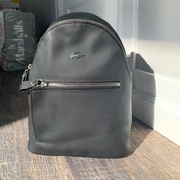 Lacoste Coated piqué canvas Backpack - Picture 4 of 7